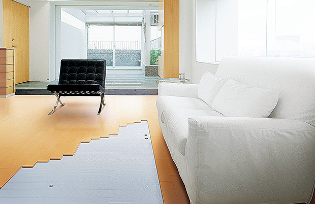 ガス温水床暖房「ヌック」