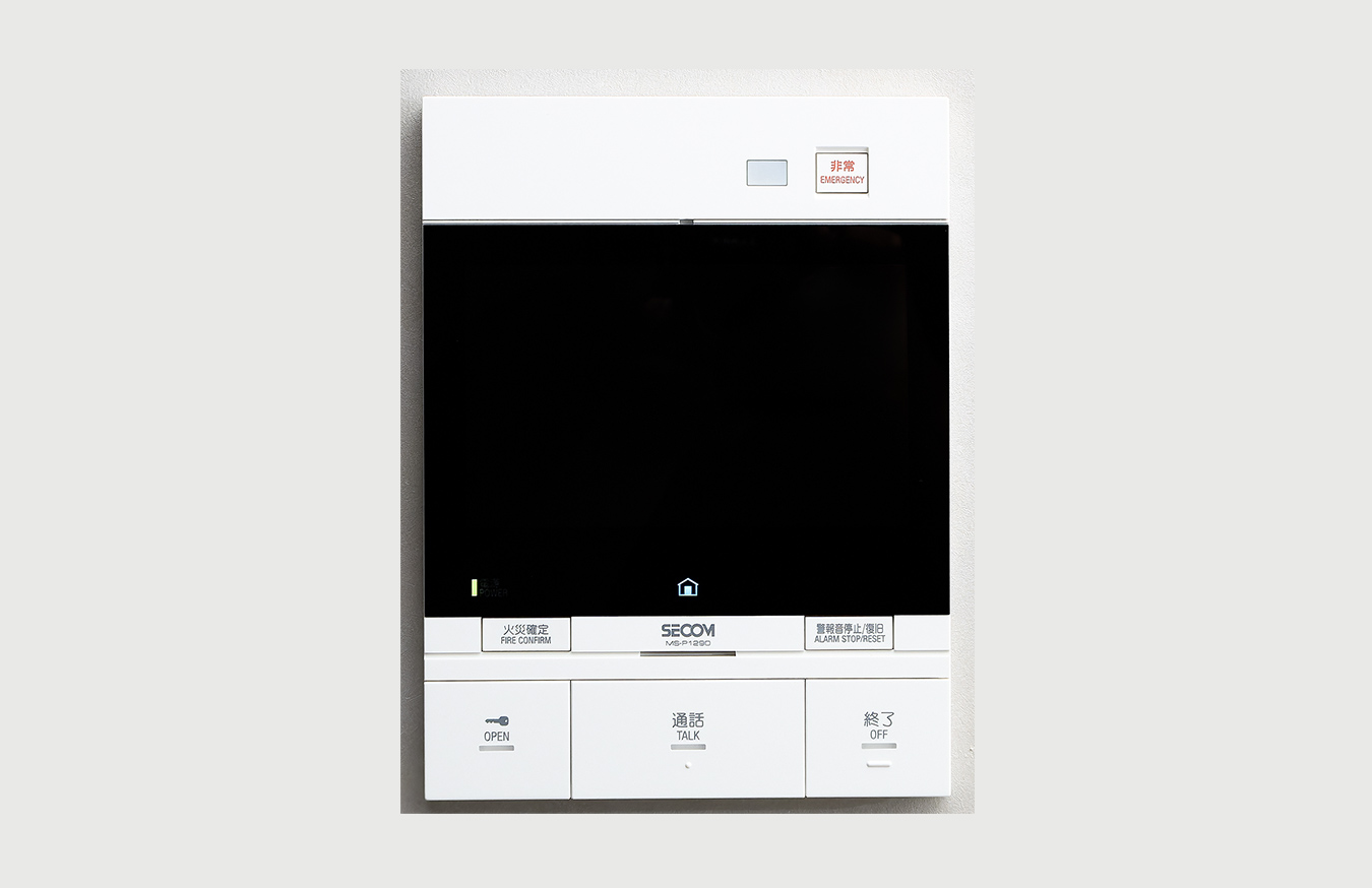 カラーモニター付ハンズフリーインターホン